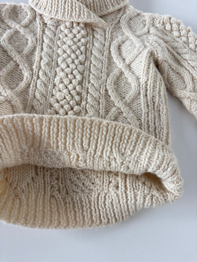 【24m相当・vintage】アランニット