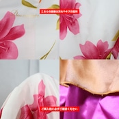 フラメンコ 衣装 ドレス ワンピース ホワイト系 ボランテ フリル 白 花柄 かわいい ダンス用 豪華 光沢 袖なし 明るい レディース 綺麗 きれいめ ノースリーブ フラワー 花 ステージ 舞台 発表会 派手 ピンク系 オレンジ系 グリーン系