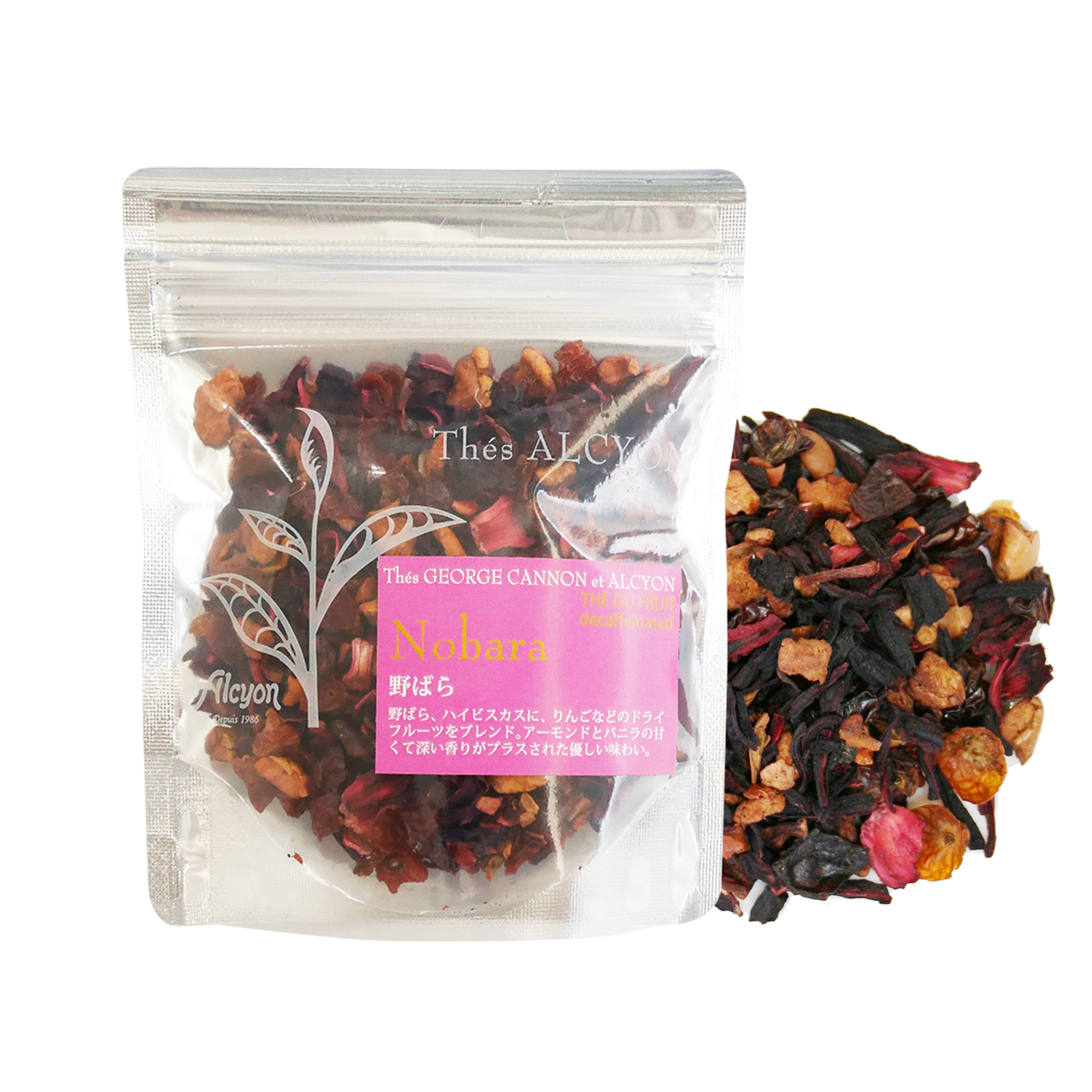 ノンカフェイン【 ほんのり甘い花の香り】 野ばら