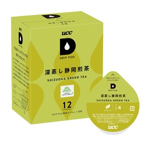 【努力特価】UCC ドリップポッド 専用カプセル 深蒸し静岡煎茶 12杯分 36g ポッド・カプセル