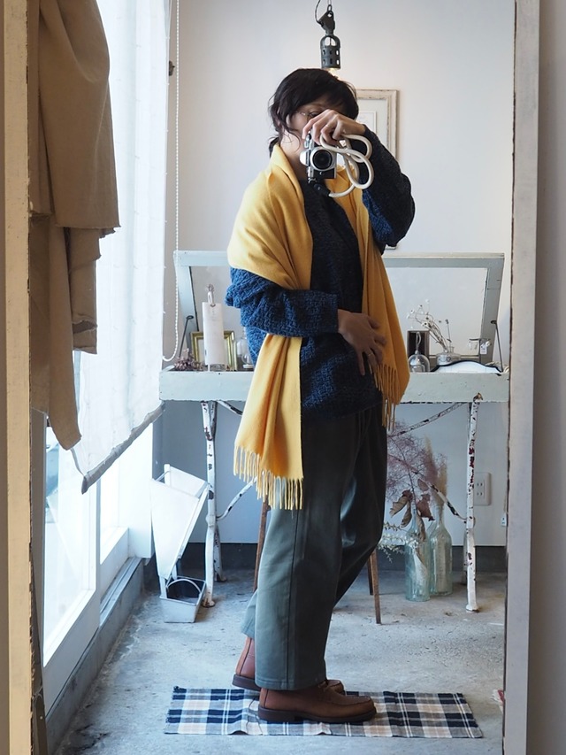 Made in ITALY HANAEMORI Cashmere 100% Scarf