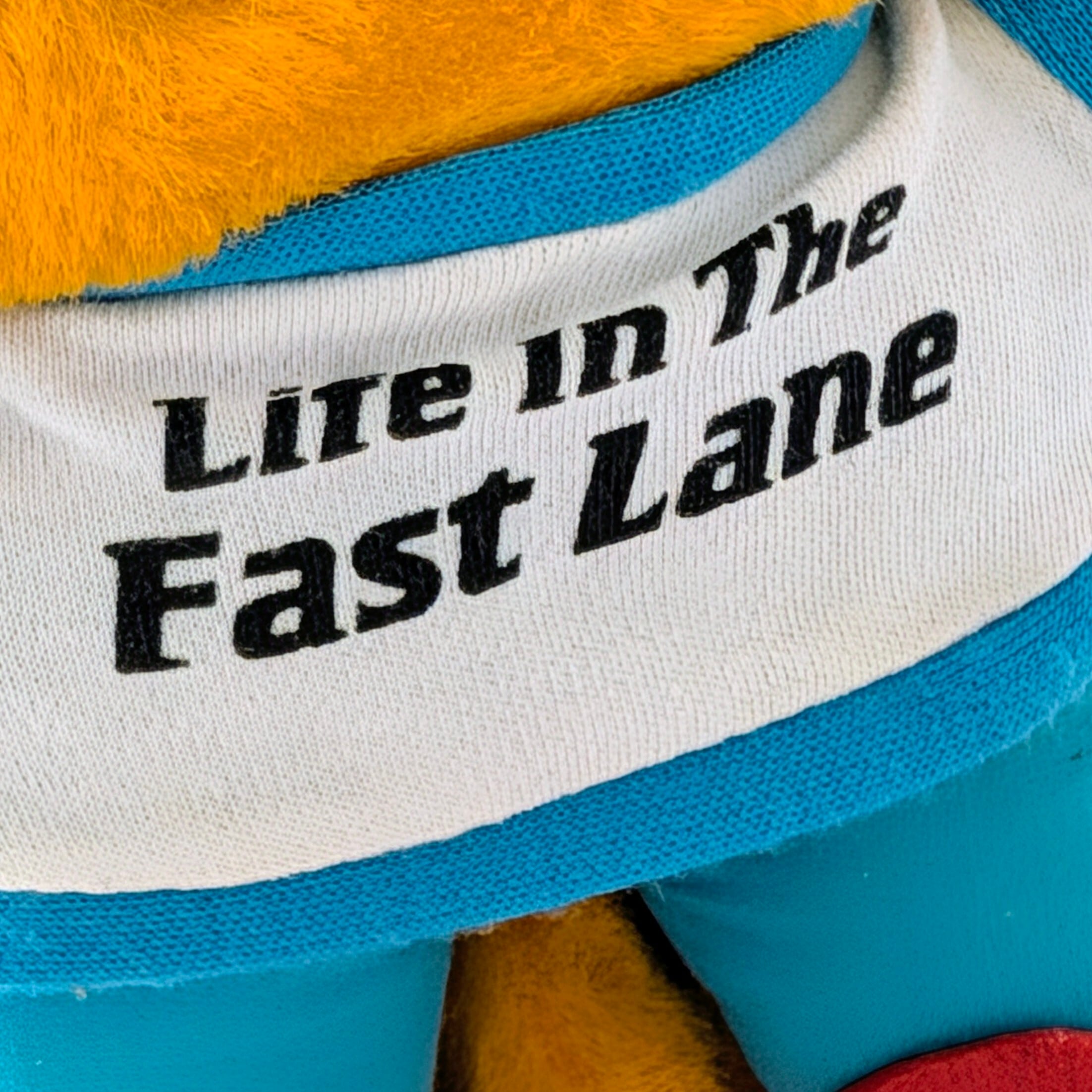 ☆ VINTAGE 1980年代初期 ☆【 Garfield ( ガーフィールド ) 】『 Life in The Fast Lane"「スリル満点の人生」』Garfield riding a skateboard!ぬいぐるみ / プラッシュ / plush / 1980年代年製 〚アメリカン雑貨 アメトイ〛