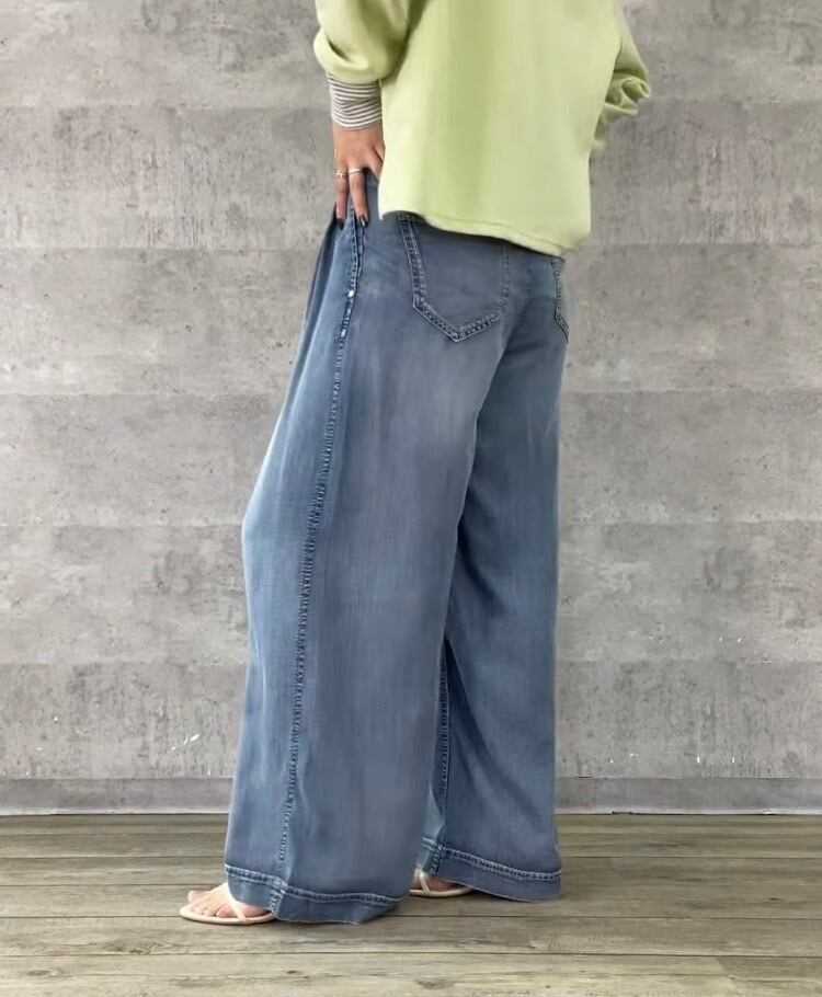Anna Kerry】2TUCK テンセルワイドパンツ NO.68261608 | Posie dress