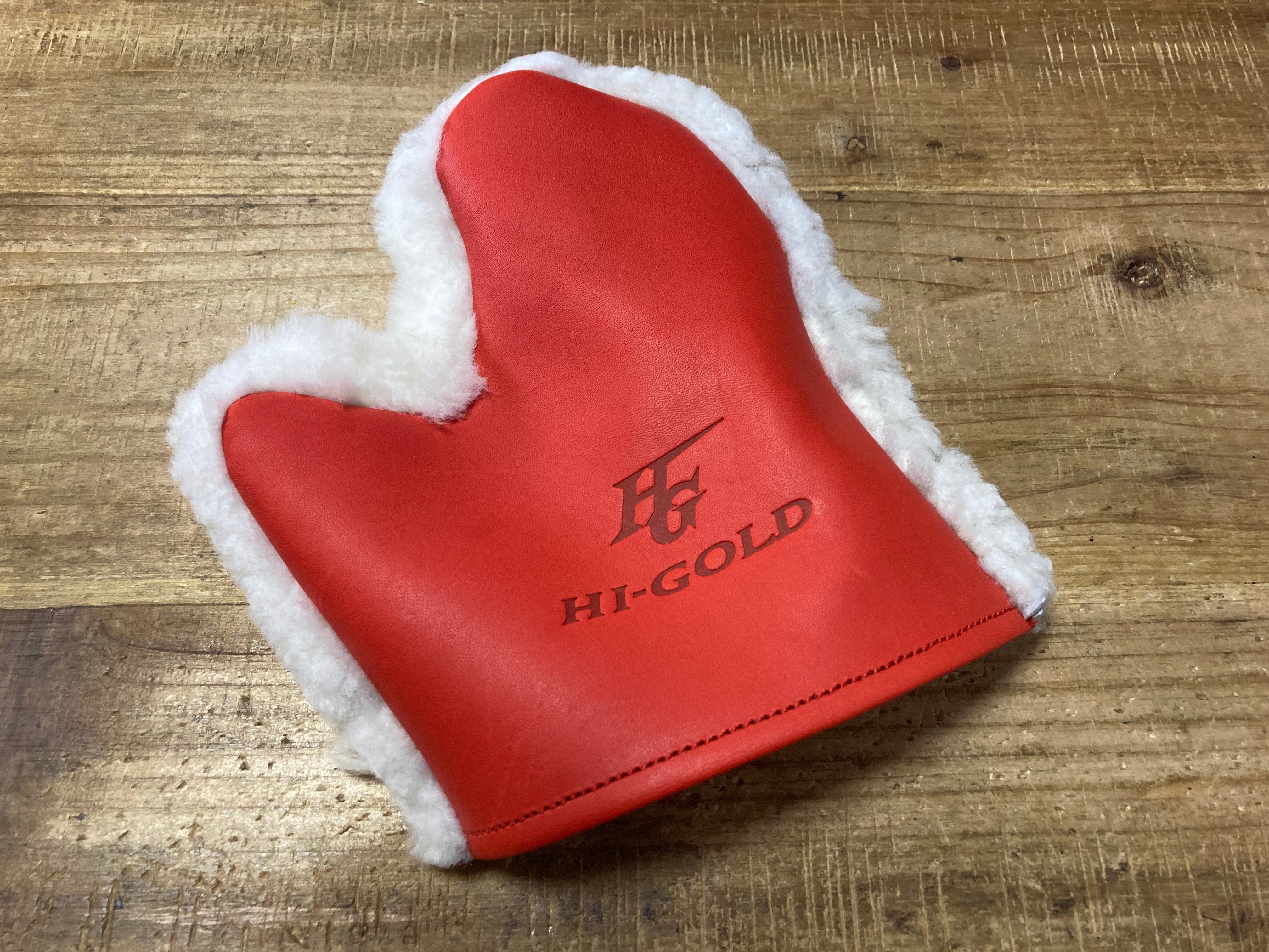 ⭐︎グラブ磨きにひと工夫⭐︎【Hi-GOLD】ムートンみがき 艶出し超速