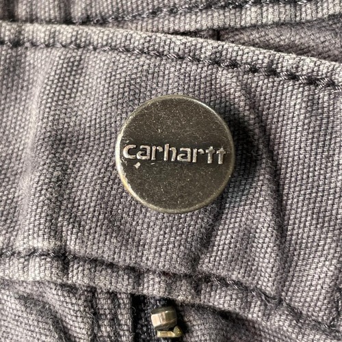 20s グレー ダブルニー Carhartt カーハート パンツ 36×32 詳細写真10