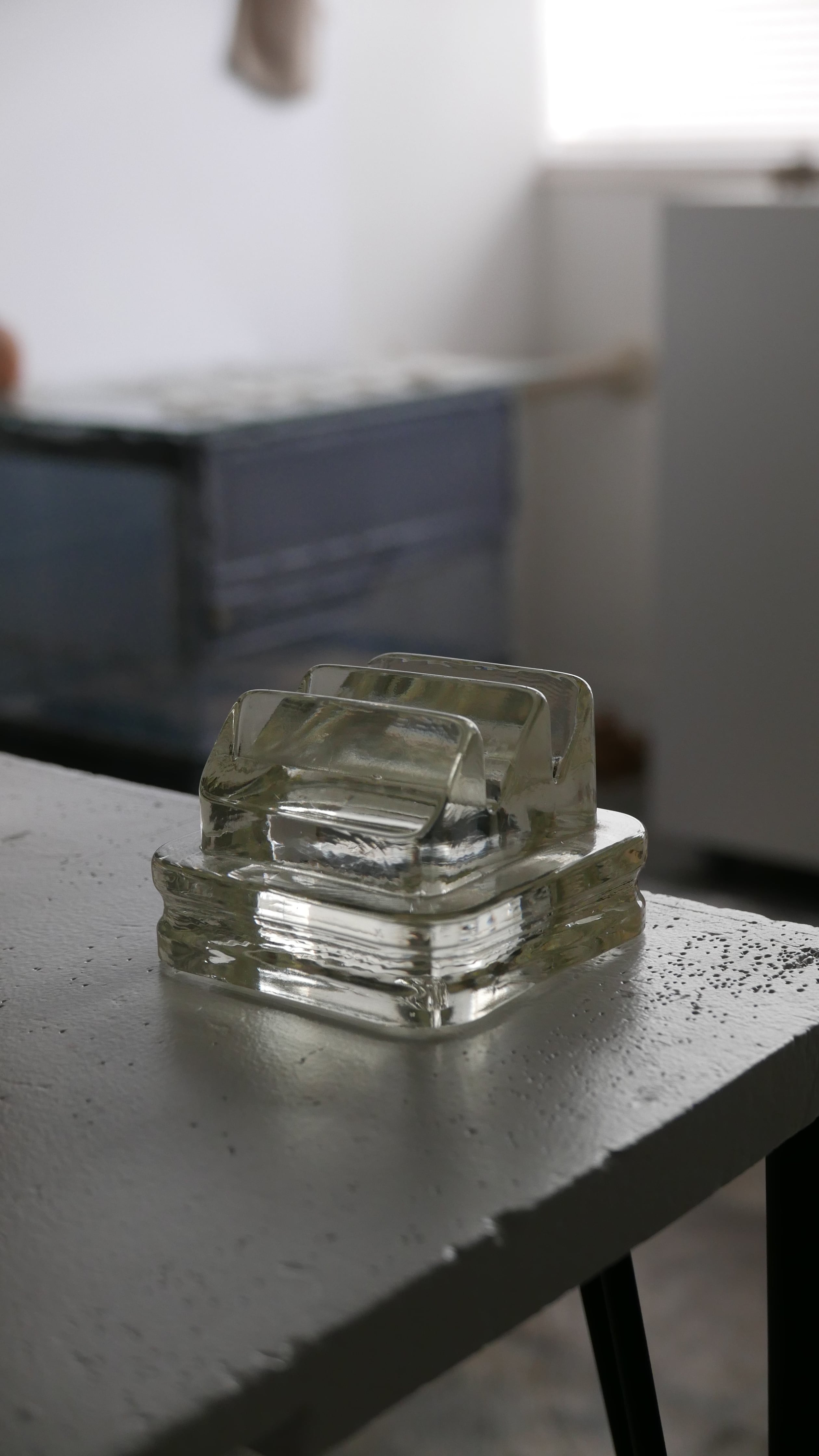 old glass object , untitled