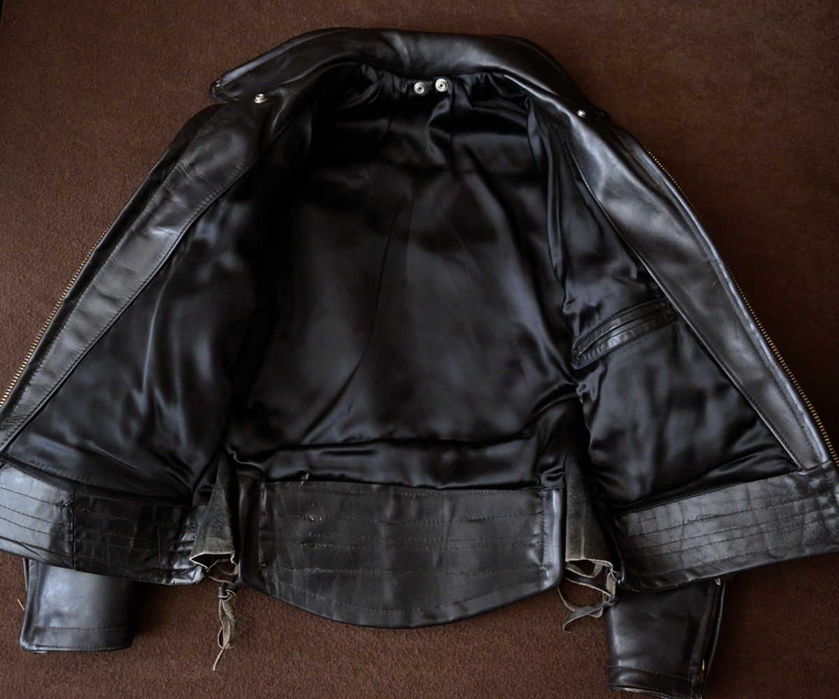 60s CAL LEATHER CHP JACKET 44R | SECOND TIME GLORY | ヴィンテージ