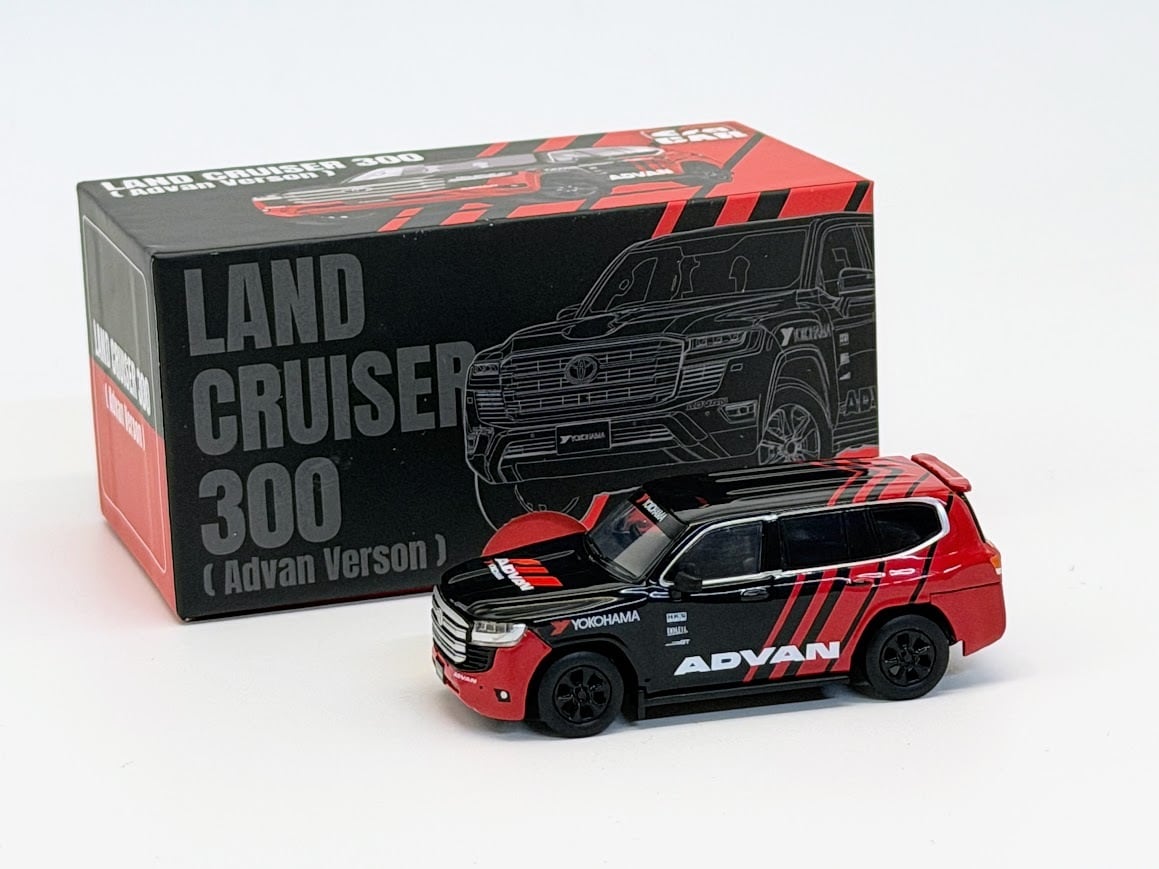 2026年4月29日発売】 EraCar 1/64 トヨタ ランドクルーザー300 ADVAN