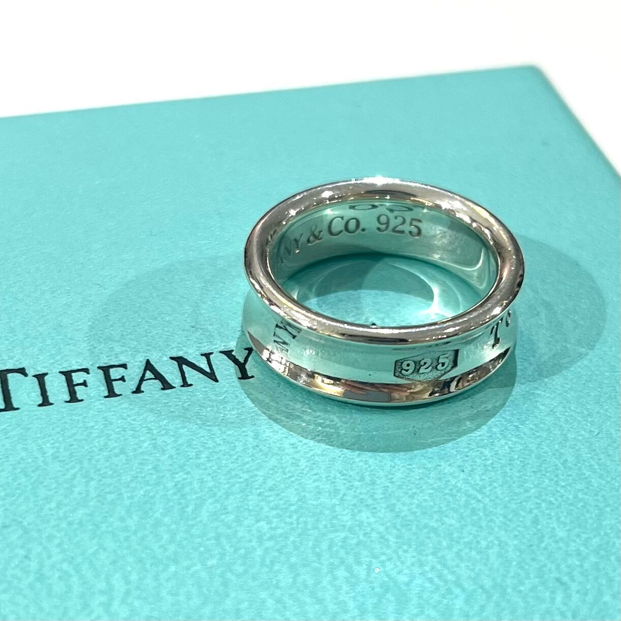 TIFFANY&CO】 【12号】2342 T&CO ティファニー ナローシルバー925