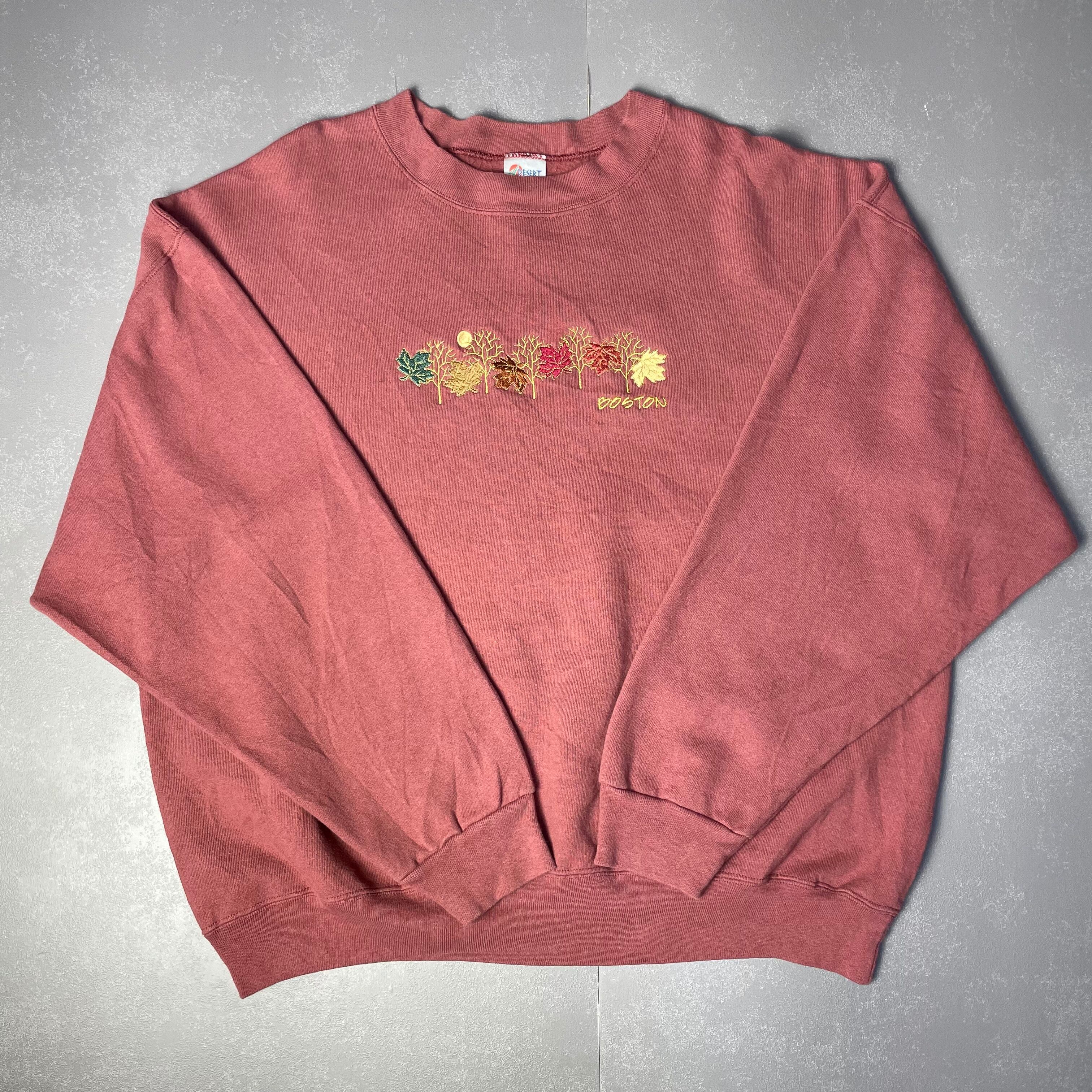 DESERT HEART USA製 フロントロゴ スウェット メンズXL 古着 【スウェット】