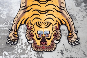 Tibetan Tiger Rug 《Lサイズ•シルク142》チベタンタイガーラグ