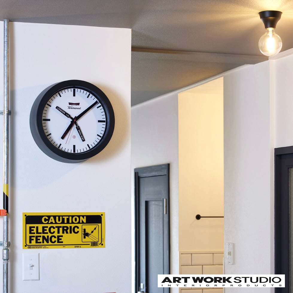 【ARTWORKSTUDIO】Terminal-wall clock
