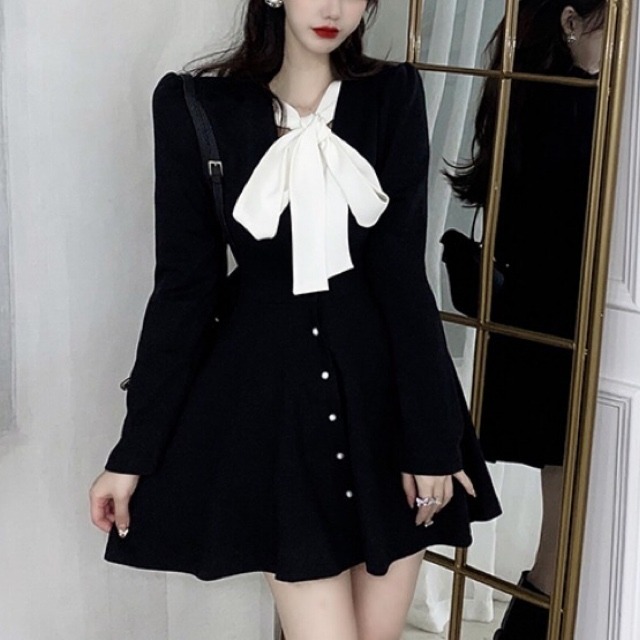 Big Longリボン Aラインミニワンピース 量産型 量産 地雷 Princesshyatt 量産型 地雷系原宿系パンクストリートブラック韓国系厚底リュック