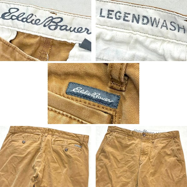1点物◇エディーバウアーEddie Bauerチノパン中古パンツ古着Lメンズ34
