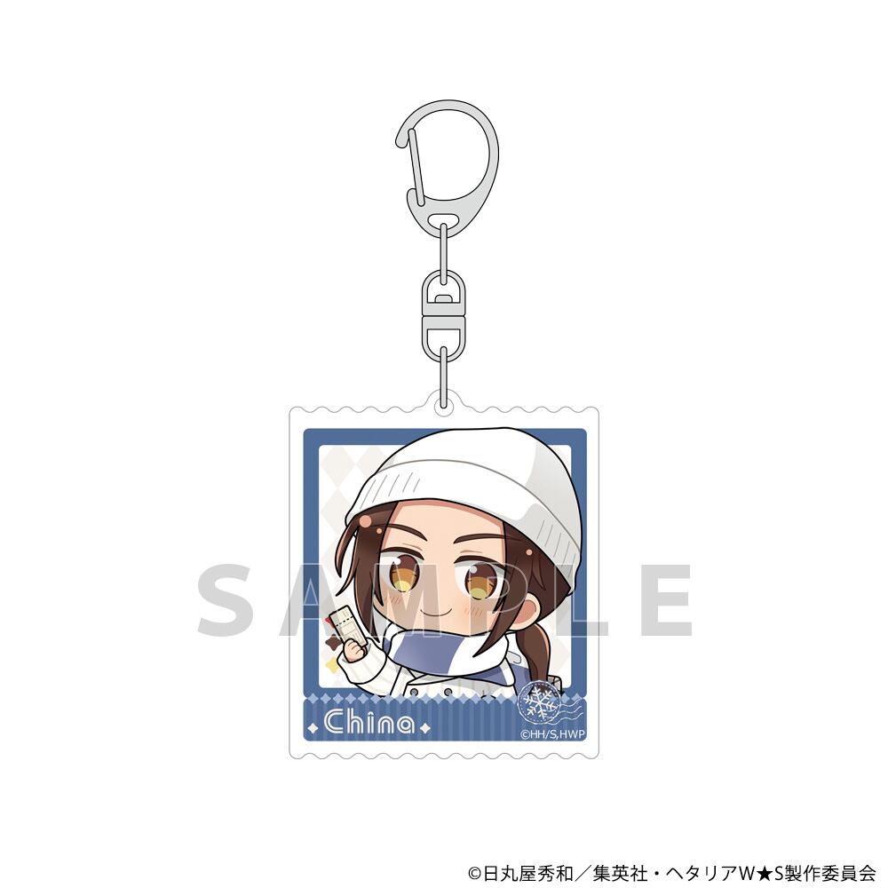 ヘタリア World★Stars アクリルキーホルダー(中国/ウィンターバケーション)