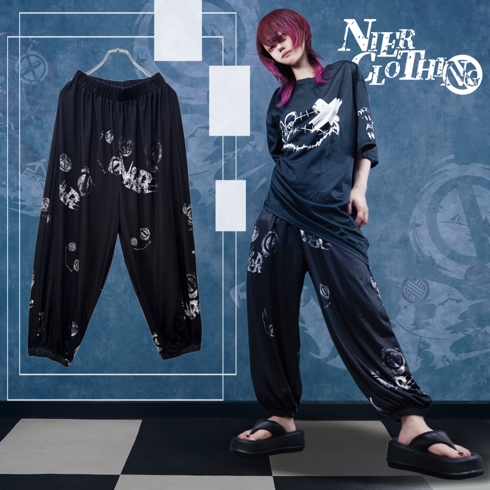 BALLOON SAROUEL PANTS【FACE】 | NIER CLOTHING