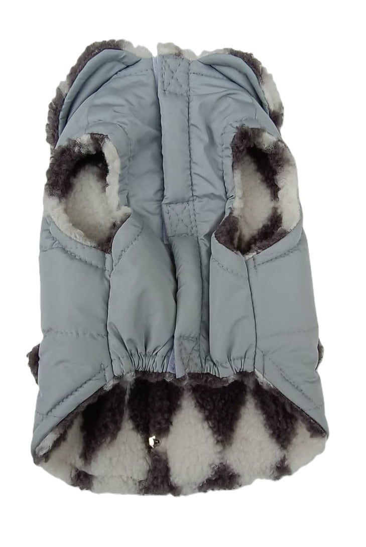 【ドッグウェア】おでかけベスト グレー/ブラック