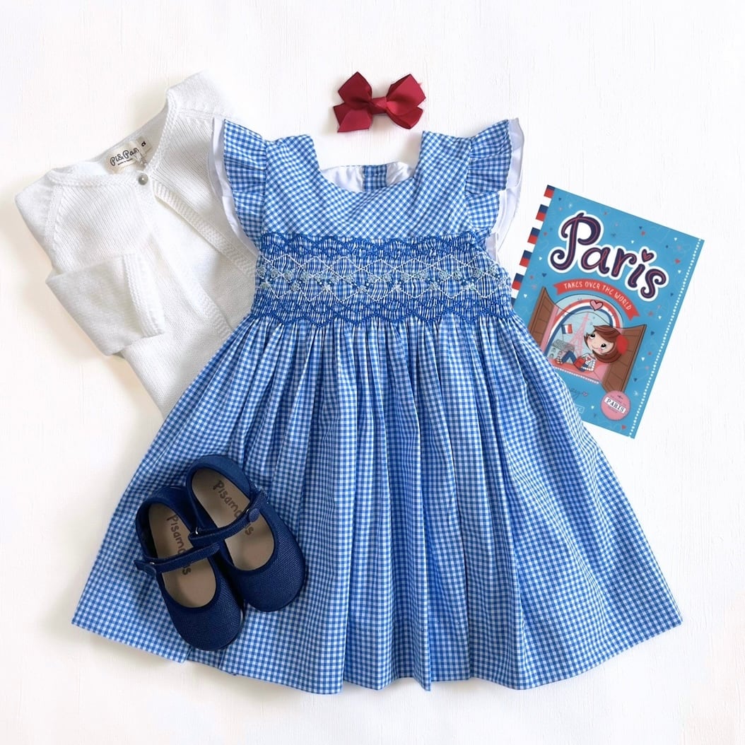 Enora スモッキングワンピース｜Kidiwi | ヨーロッパこども服｜loulou
