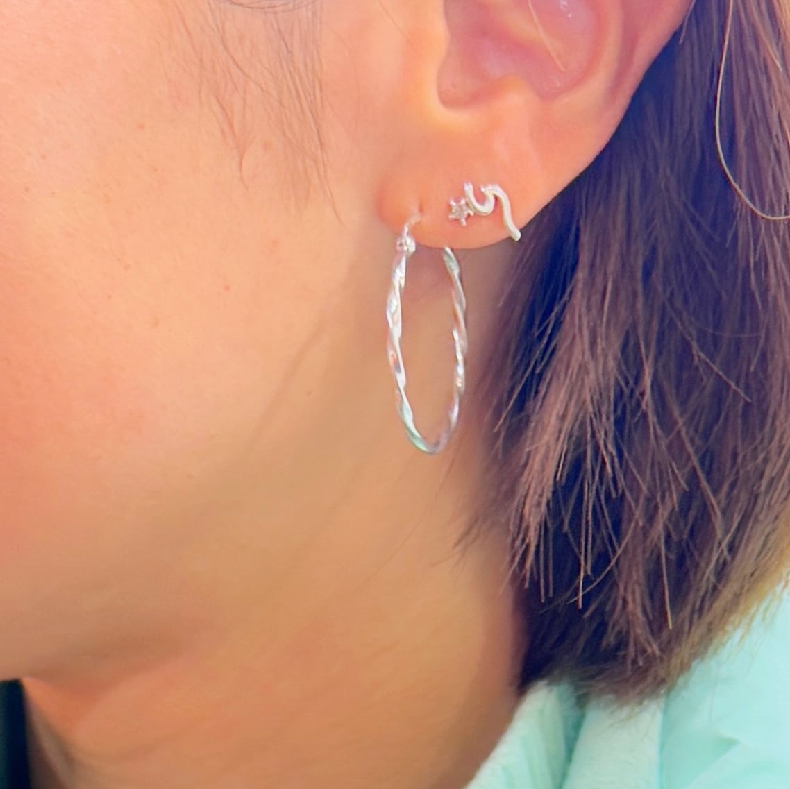 NEW ツイスト フープピアス 細 M size ◇◇ | 【公式通販】鎌倉の