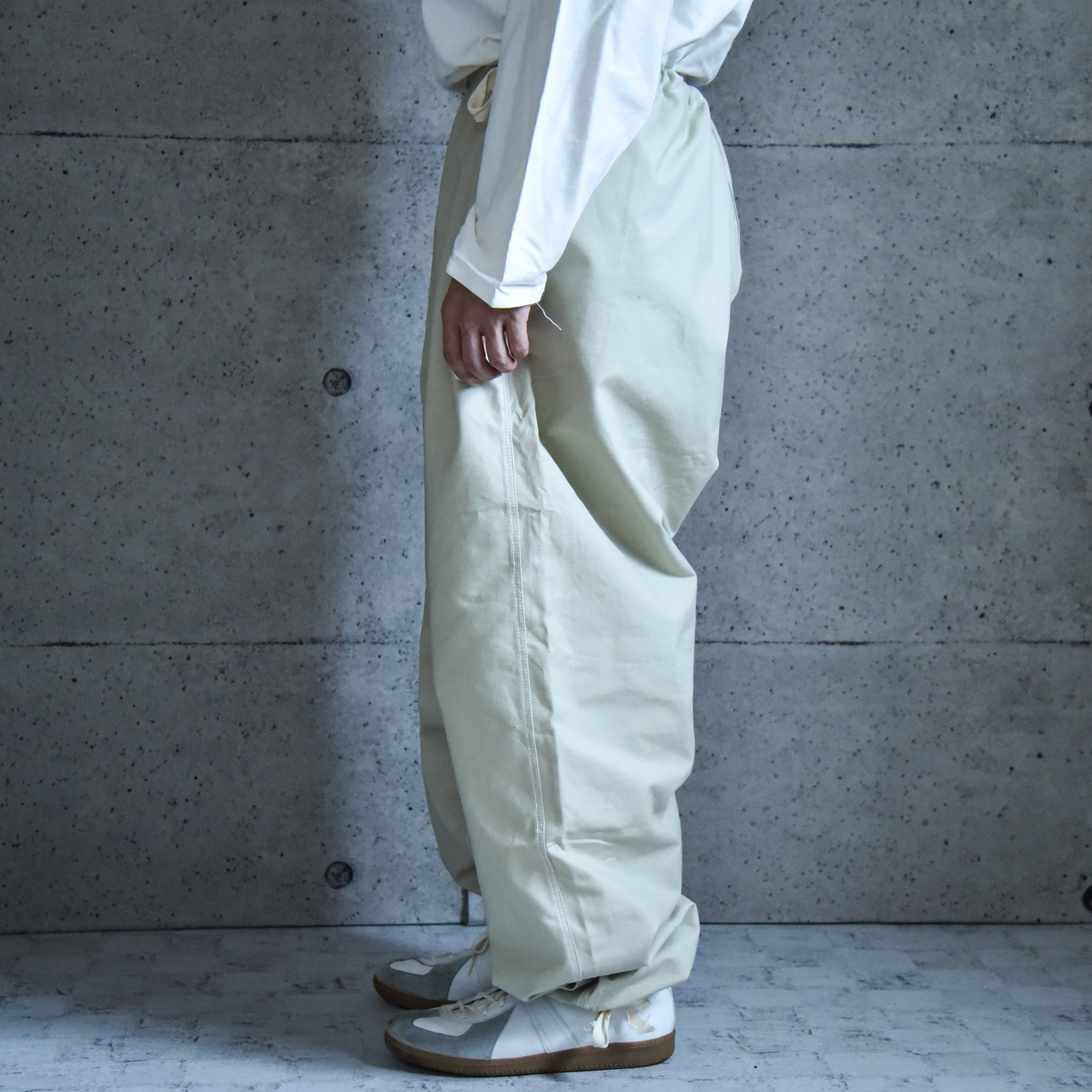 DEAD STOCK】50s Swedish Army Snow Camouflage Over Pants ...
