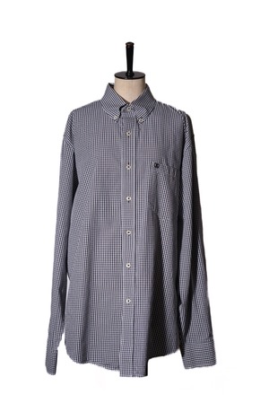 IZOD L/S bd gingham check shirt
