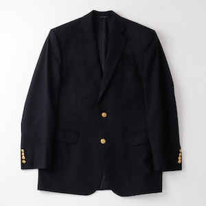 【極美品】BROOKS BROTHERS Loro Piana Made in Canada wool Navy blazer Madison size39 gold button mint condition ／ブルックス ブラザーズ ロロピアーナ 高級生地 ウール 紺ブレ ネイビー ジャケット サイズ39 金ボタン 定価約14万 カナダ製