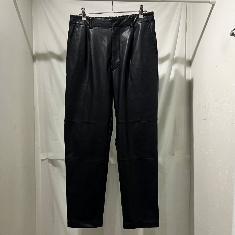 stein シュタイン FAKE LEATHER TROUSERS フェイクレザーパンツ  