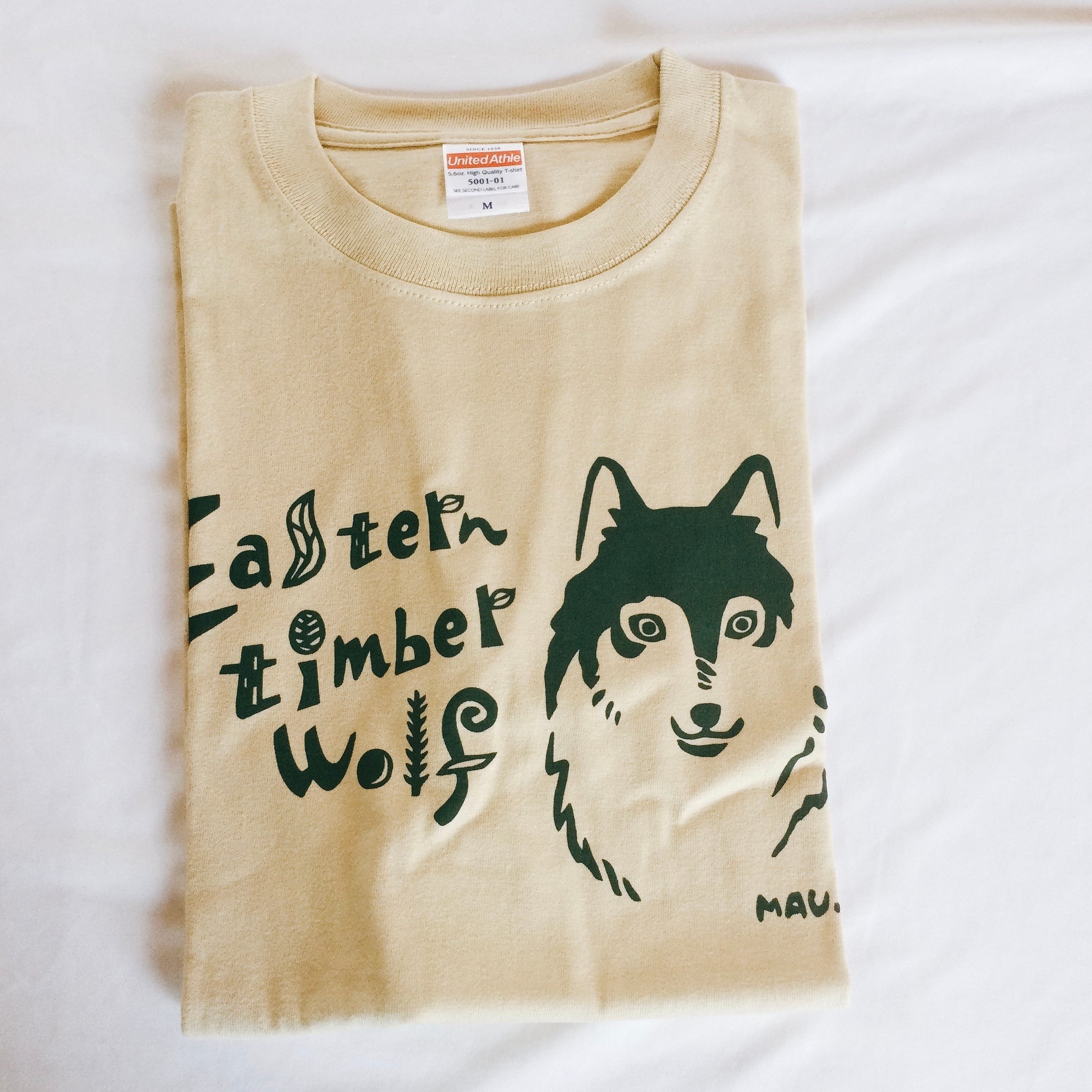 動物園限定Tシャツ オオカミ | official station