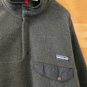 【Patagonia】ハーフスナップ スナップT シンチラ フリースジャケット パタゴニア アメリカ古着