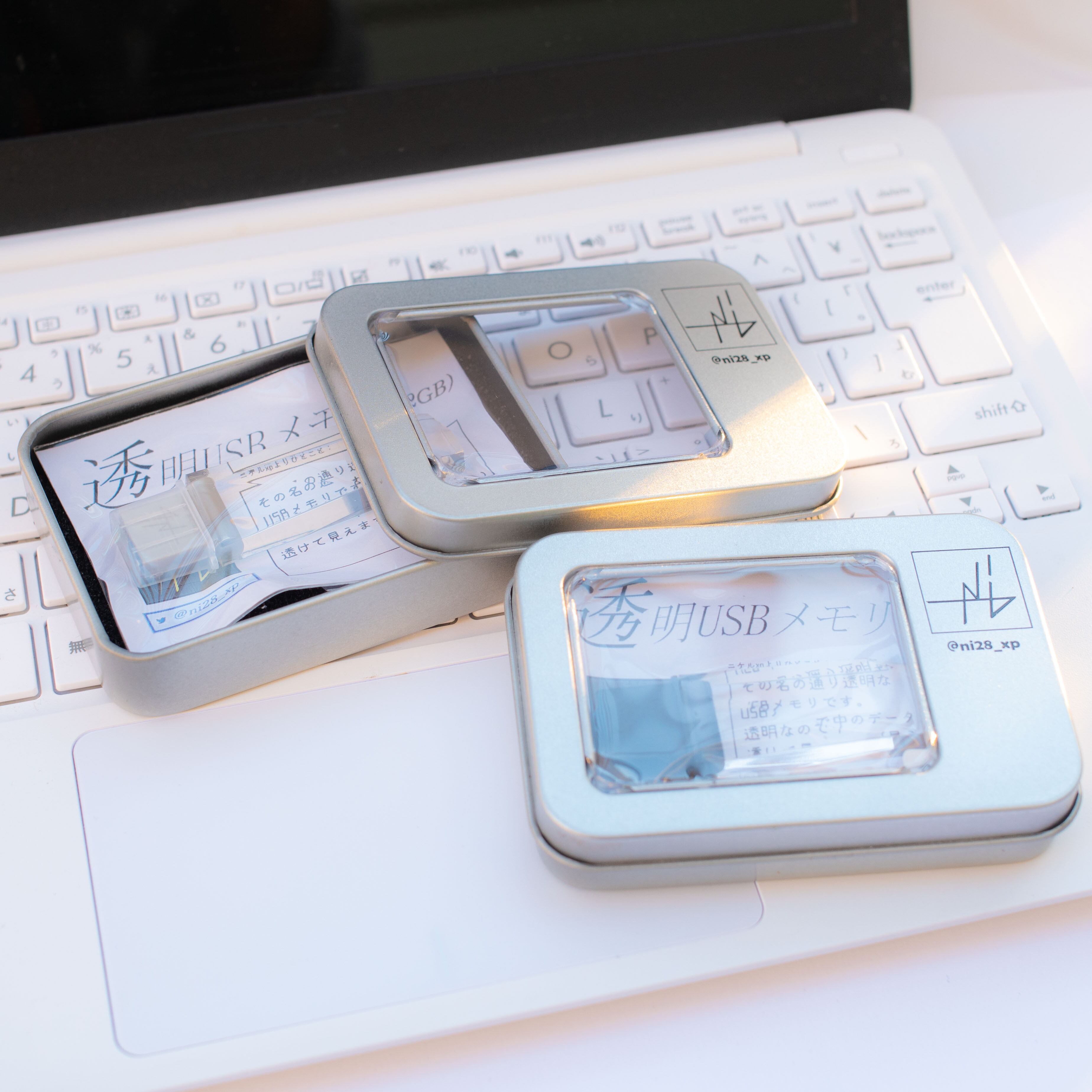 透明USBメモリ(64GB) Transparent USB memory stick | ニケルxp