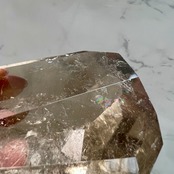透明感!アイリス*スモーキークォーツ*フリーフォーム*煙水晶*天然石インテリア*置き物