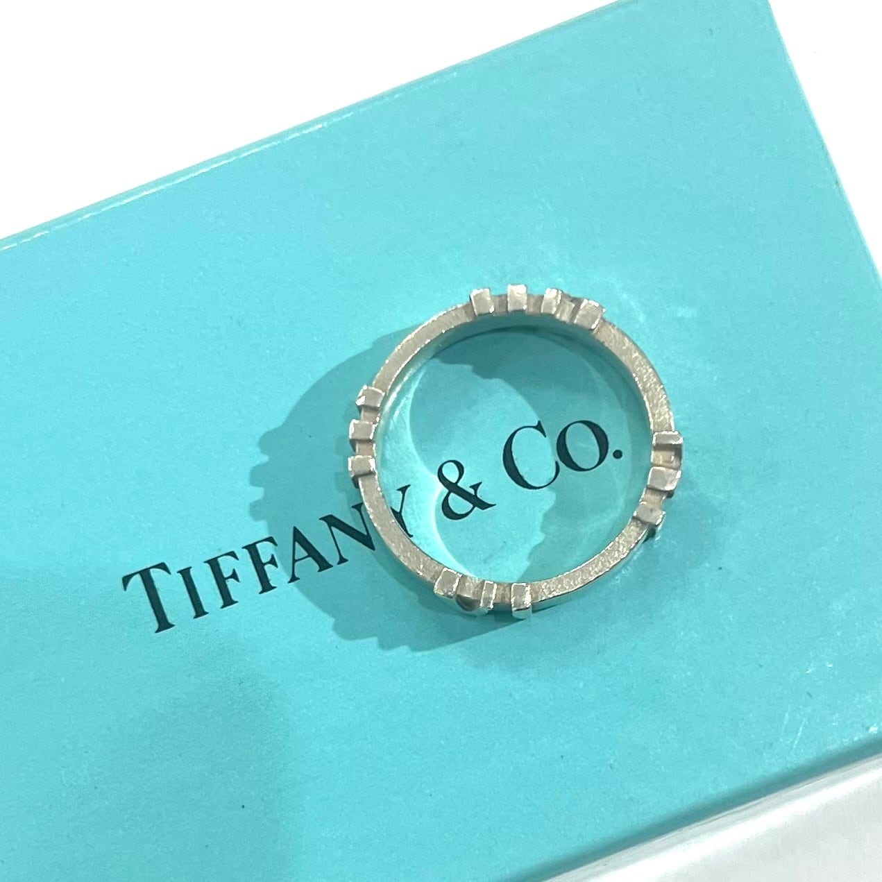 TIFFANY&CO】【16.5号】2509 ティファニーアトラスリング 指輪 2006年