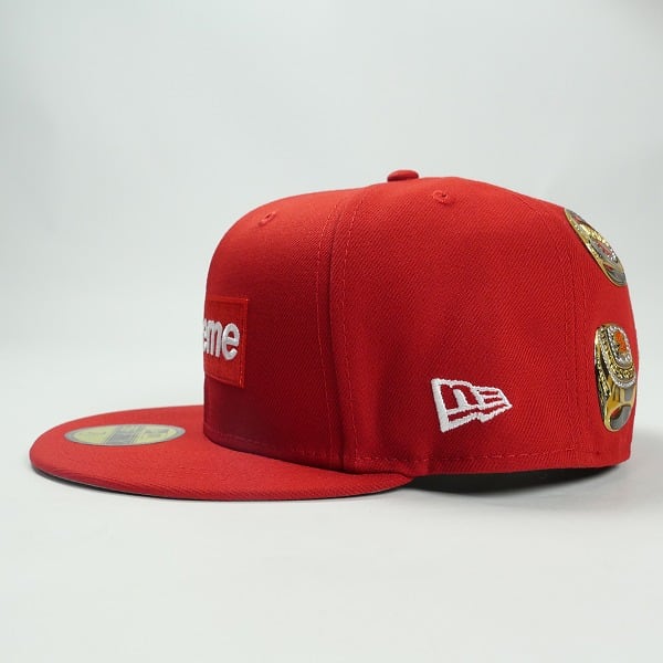 Size【7 3/8(M)】 SUPREME シュプリーム 26SS Rings Box Logo New Era