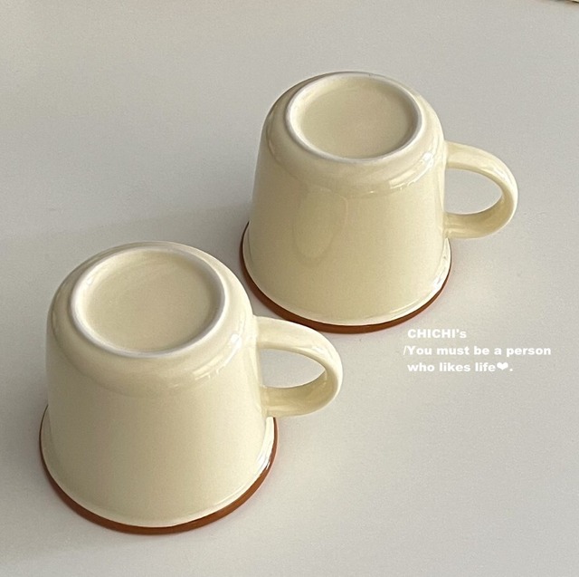 【お取り寄せ】★2種★ 韓国風 撮影道具 ins マグカップ 陶器 かわいい コーヒーカップ
