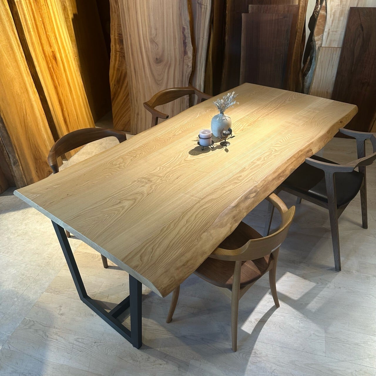 オーク7PIECES _2100×900×40_青山店_テーブル天板/252567 t001