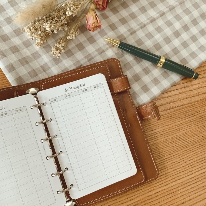 ミニ6穴サイズ/マネーリフィル