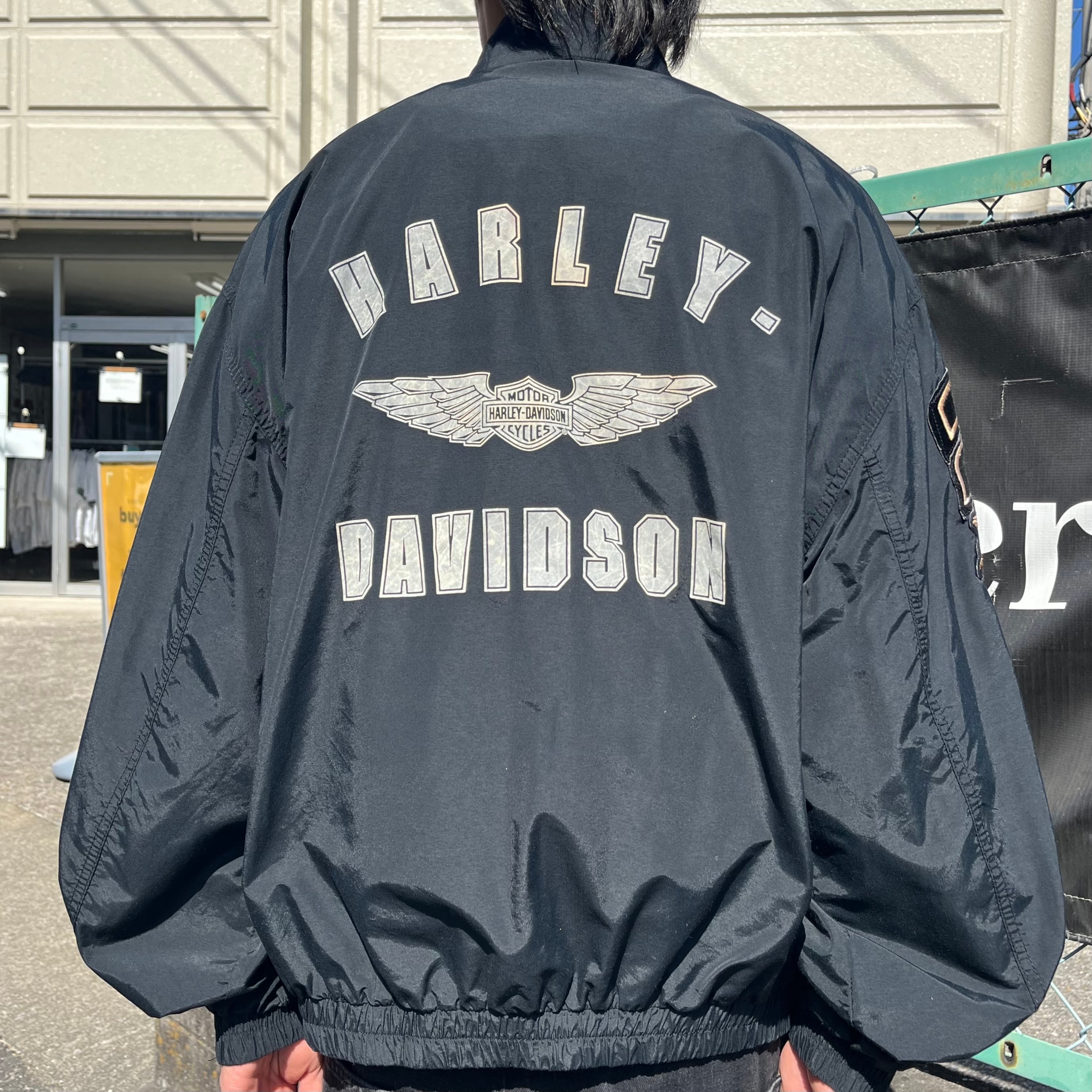 Harley-Davidson ハーレーダビッドソン ナイロンジャケット M