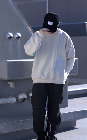 LINE PT CREWNECK SWEAT #OLIVE