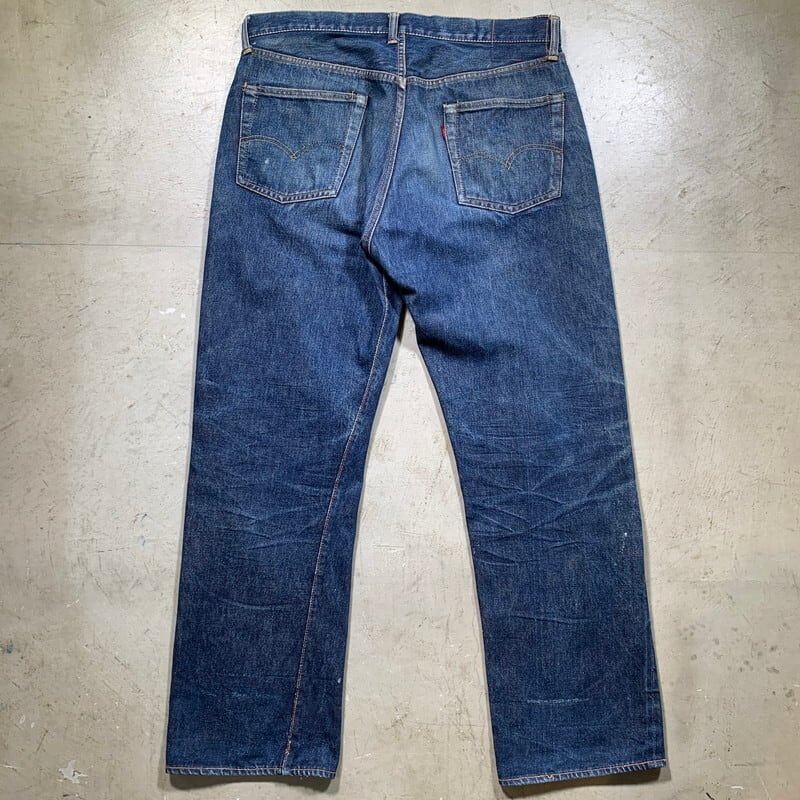 Levi's リーバイス 50s VINTAGE 501ZXX 革パッチ 両面タブ デニムパンツ インディゴ ヴィンテージ