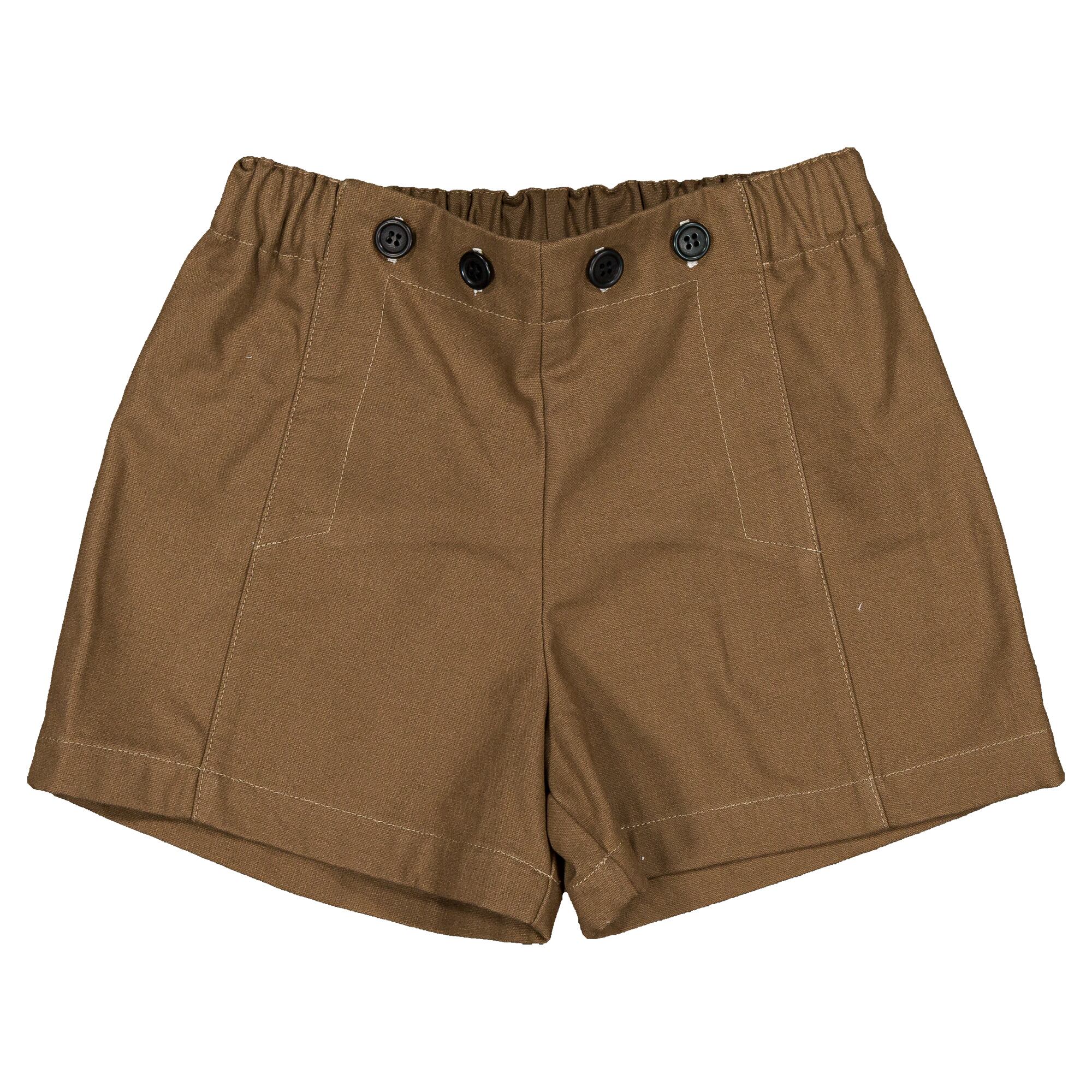 【予約・特典あり】Maison Marelle / Short SOUFFLOT- light brown / 10Y~12Y