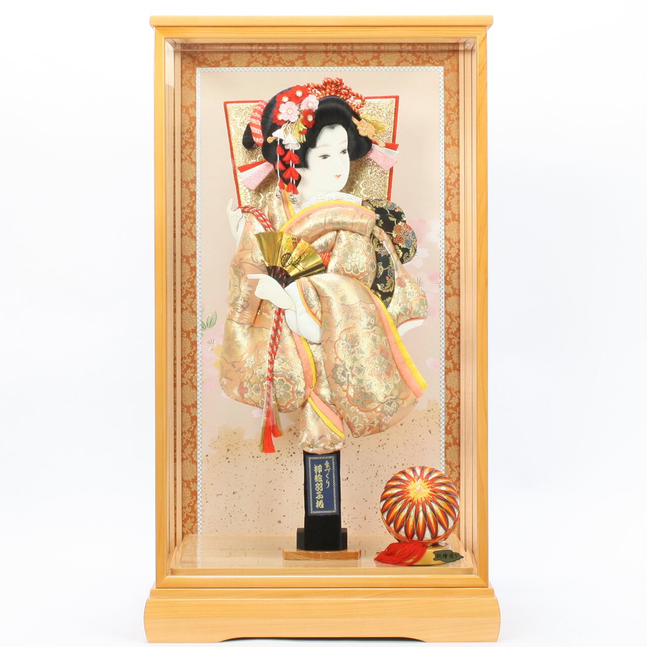 伝統工芸江戸押絵 一好作 羽子板