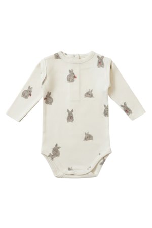 STUDIO BOHEME　LALA BODYSUIT - ECRU / RABBITS
