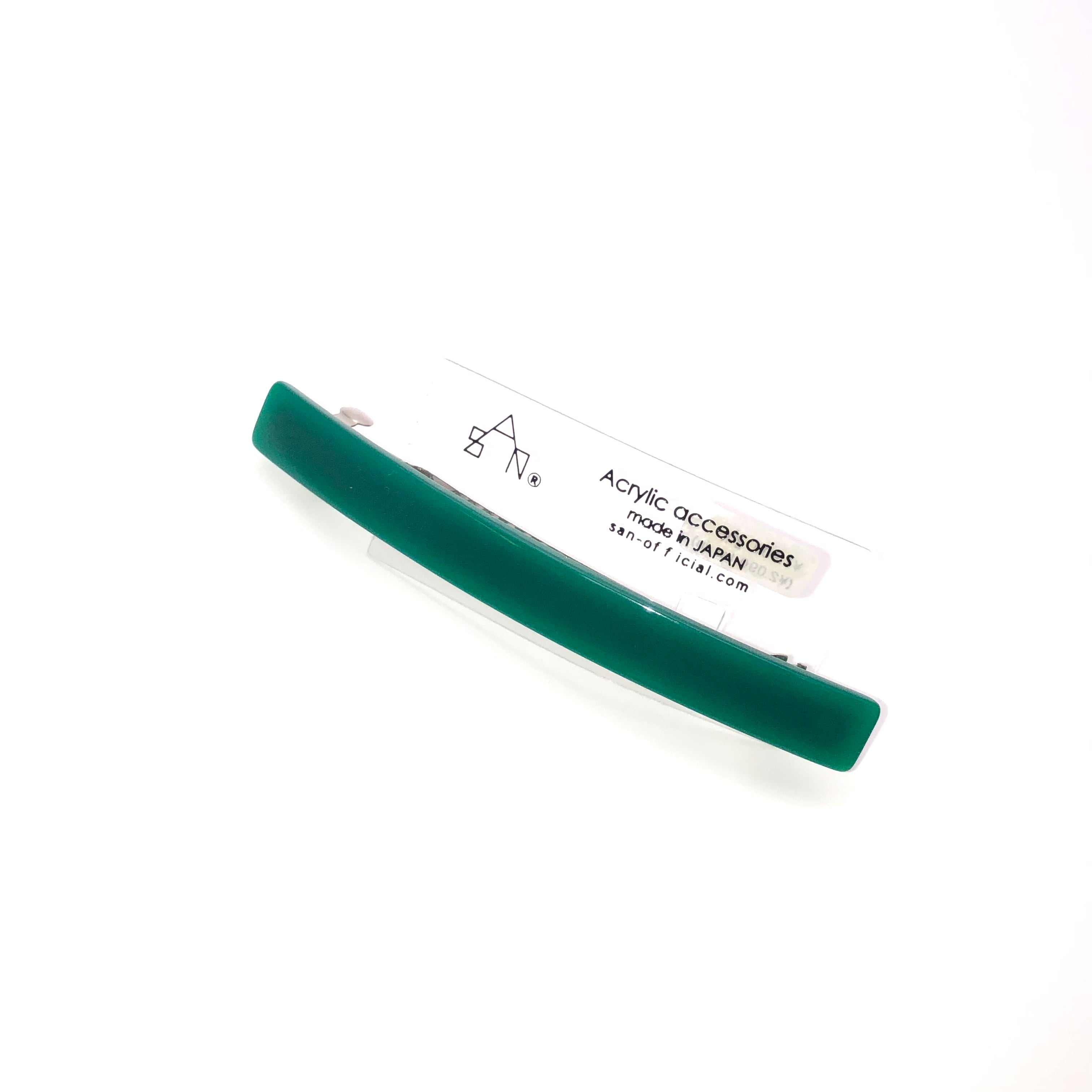 sAn bar barrette (バーバレッタ L ) グリーン | ペタロデパート