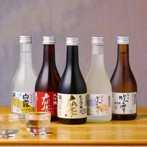 【蔵元限定】大地悠々 純米大吟醸・大吟醸 入り 日本酒 飲み比べセット 300ml×5本 新潟 高野酒造
