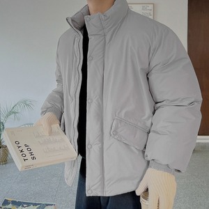 ハイエンドスタンドカラーコットンブルゾン　1009