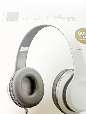 iLive ステレオ ヘッドフォン 有線 L字型ヘッドホンプラグ 折り畳み式 動作確認済 旅行 金メッキコネクタ