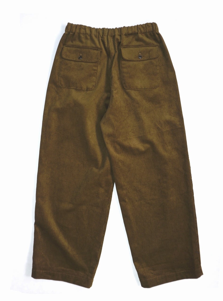 8W Organic Corduroy Wide Pants