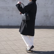 Cuboid Bag レザー ブラック