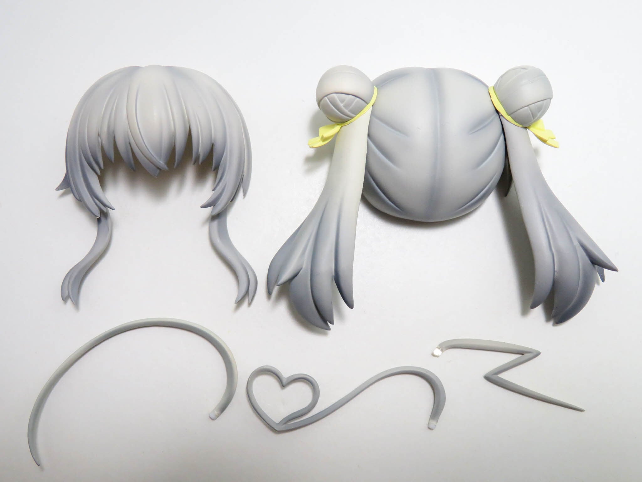 再入荷(A−ランク)【331】 ニャル子 冥土Ver. 髪パーツ ツインテール ねんどろいど