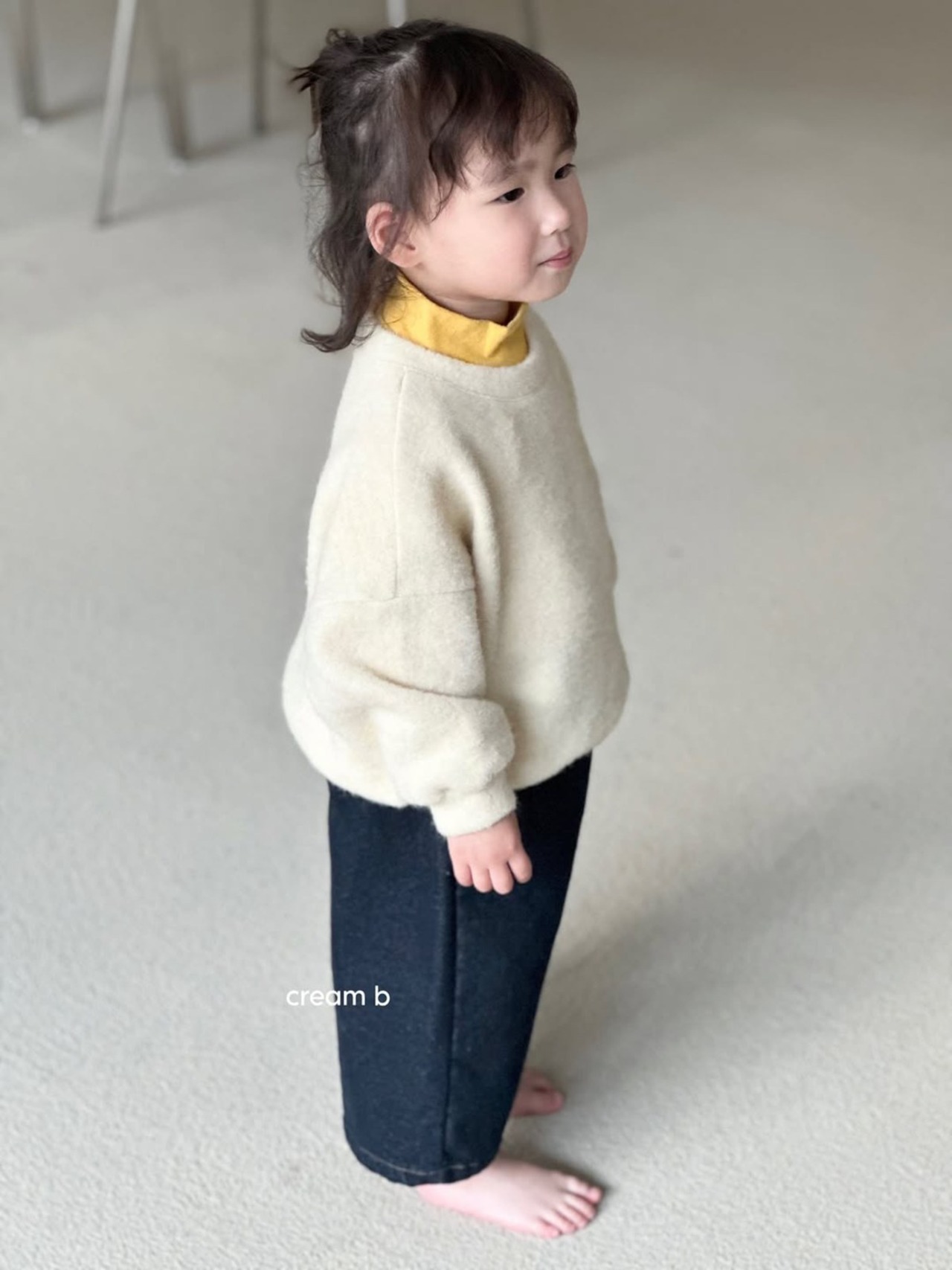 韓国子供服 / 26winter / cream bbang / ペインティングドギーパンツ / キッズ / 冬服 *XXS~XL*